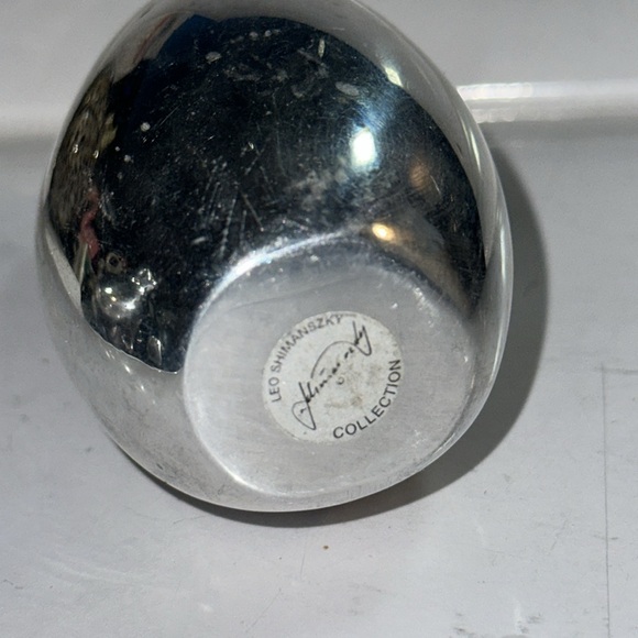 Lot of 3, Vintage Leo Schimanszky Chrome Modernist Hamster, Bunny and Koi? - Picture 6 of 15